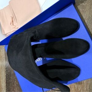 Stuart Weitzman Black Heeled Boots